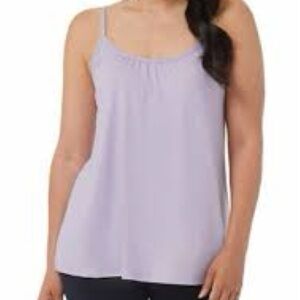 Victoria Secret Lavender Spaghetti Adjustable Strap Built In Bra